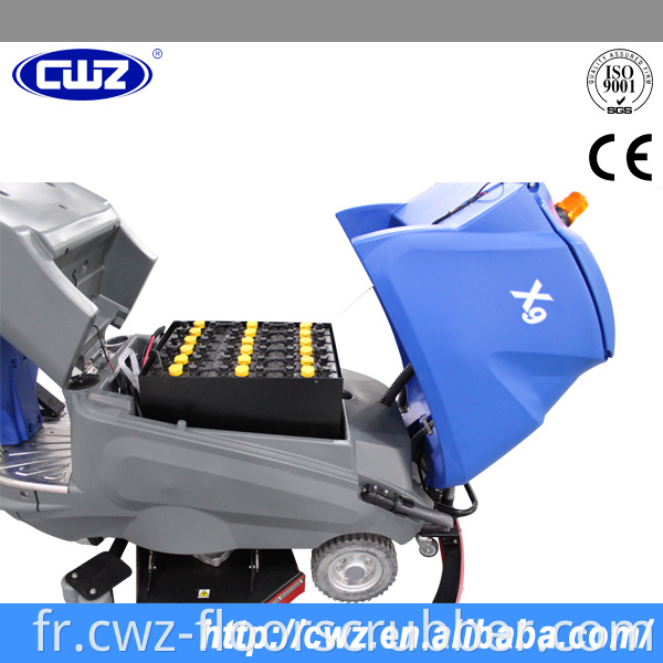 CWZ X9 CE approuvé pour le nettoyage des sols en autolaveuse